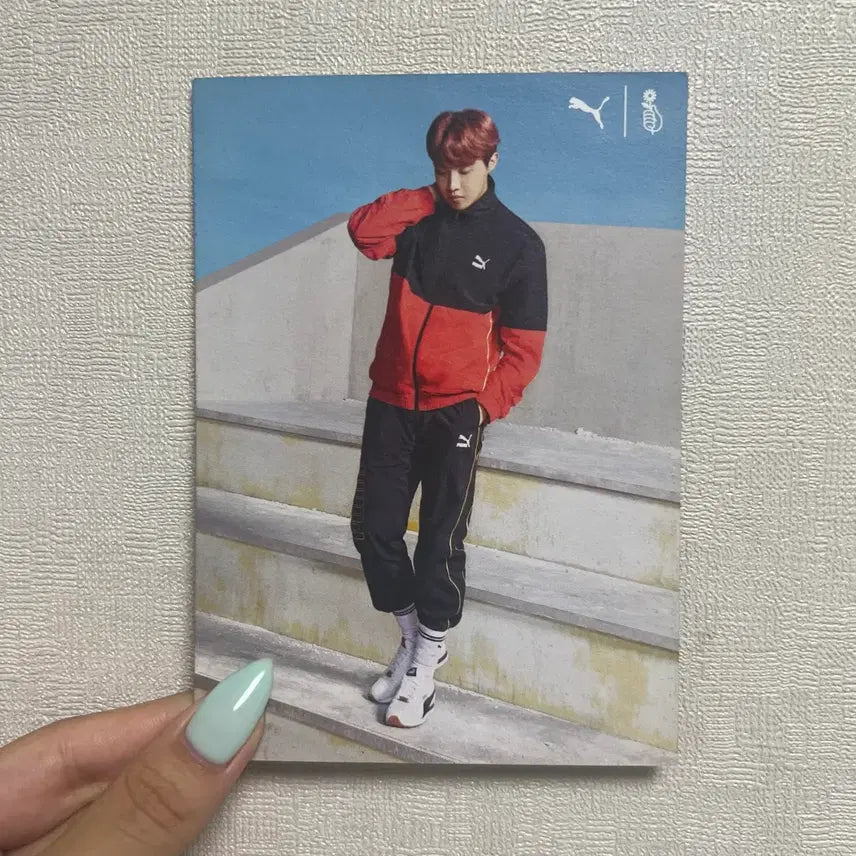 [BUNJANG] BTS J-Hope Puma Postcard / 방탄소년단 BTS 푸마 PUMA 제이홉 호석 엽서