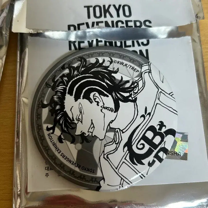 [BUNJANG] Tokyo Revengers Original Art Exhibition Can Badge - Kokonoi Hajime &amp; Inui Seishu Bundle / 도쿄리벤저스 도리벤 원화전 캔뱃지 코코 타이쥬 일괄 판매