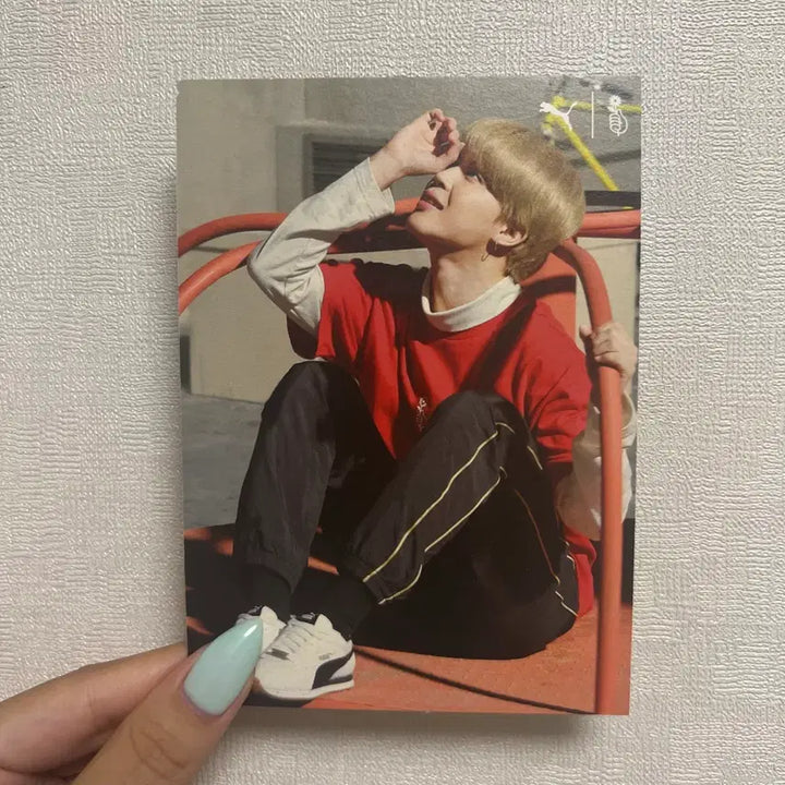 [BUNJANG] BTS Puma Jimin Postcard / 방탄소년단 BTS 푸마 PUMA 지민 엽서