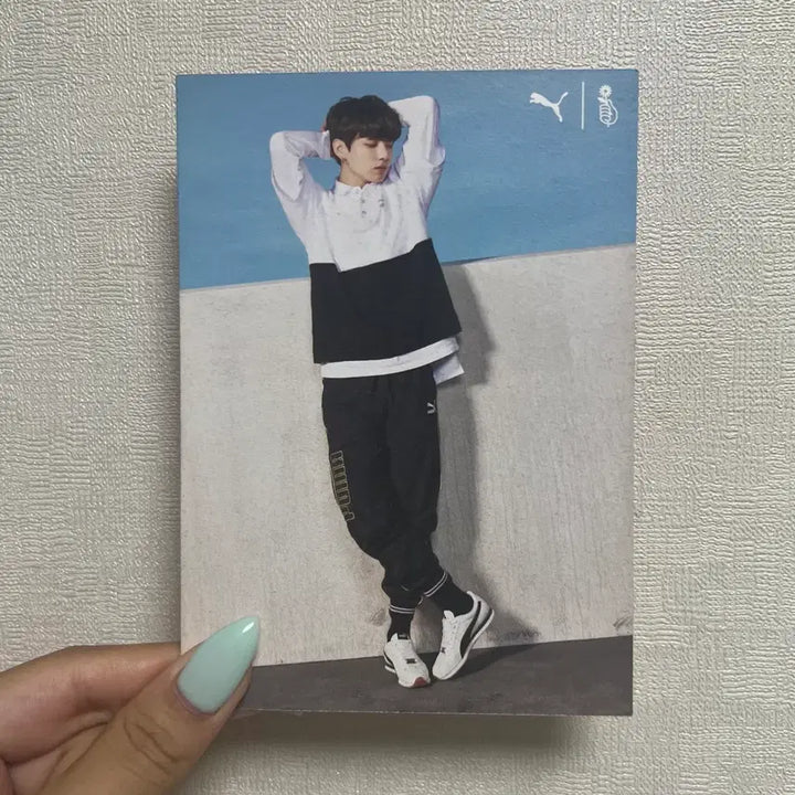 [BUNJANG] BTS Jungkook Puma Postcard / 방탄소년단 BTS 푸마 PUMA 정국 엽서