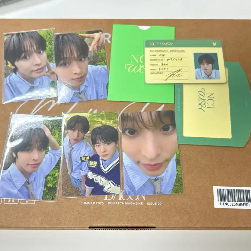 [BUNJANG] NCT WISH Riku Dicon Photobook Photocard / 엔시티위시 엔위시 리쿠 디아이콘 화보집 포카