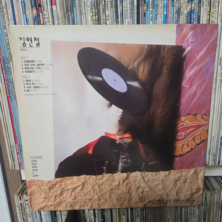 [BUNJANG] Kim Hyun Chul 1989 First Press LP Record (Mint Condition) / (초판 1989년)김현철 lp판 민트급
