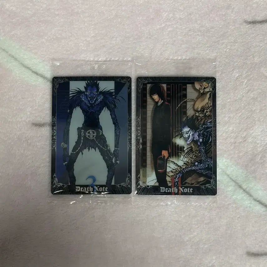 [BUNJANG] Death Note Ryuk Shinigami Teru Mikami Original Art Wafer Card Set (Sealed Bundle) / 데스노트 류크 사신 미카미 테루 원화 웨하스 카드 미개봉 일괄