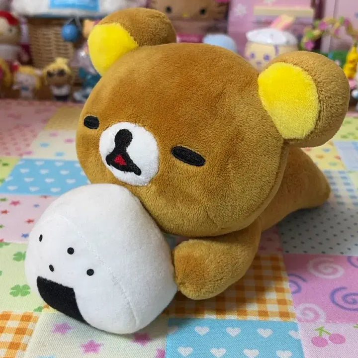 [BUNJANG] Vintage Onigiri Rilakkuma Plush / 고전 주먹밥 리락쿠마 인형