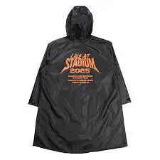 [BUNJANG] Official Goods Stadium Raincoat (Sealed) / 히게단 스타디움 레인코트 미개봉
