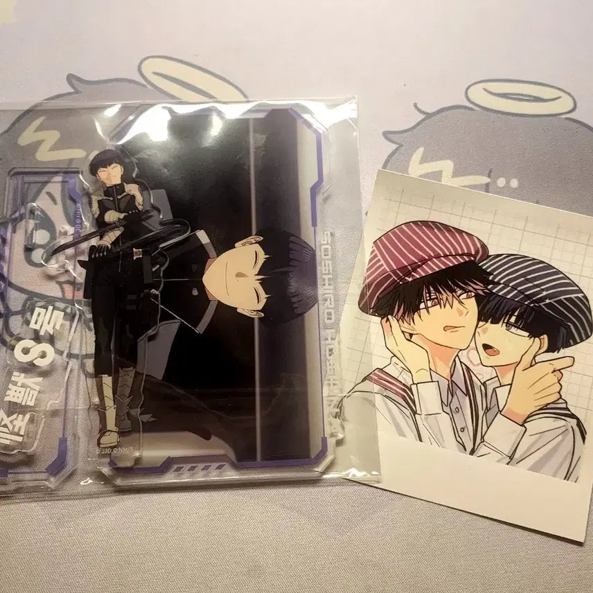 [BUNJANG] Kaiju No. 8 Soushiro Hoshina Acrylic Stand Naruhoshi Cafe Exclusive Bundle Set / 괴수8호 호시나 소우시로 아크릴 스탠드 나루호시 날홋 카페 특전 일괄 양도