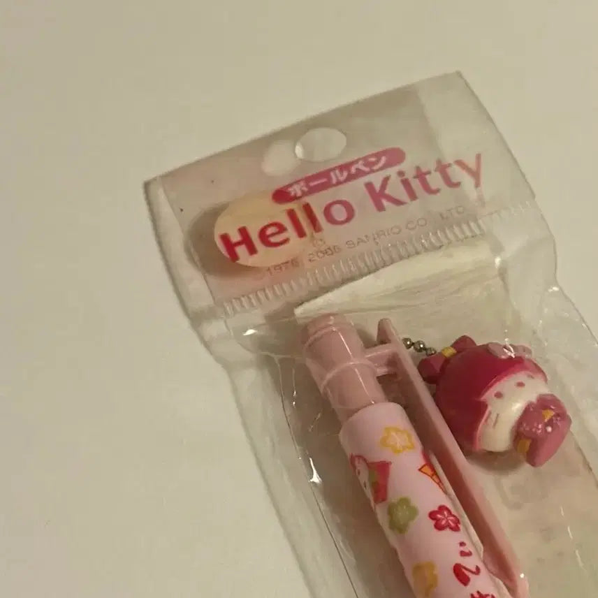 [BUNJANG] Sanrio Hello Kitty 1976 Vintage Ballpoint Pen / 산리오 헬로키티 고전키티 볼펜 1976