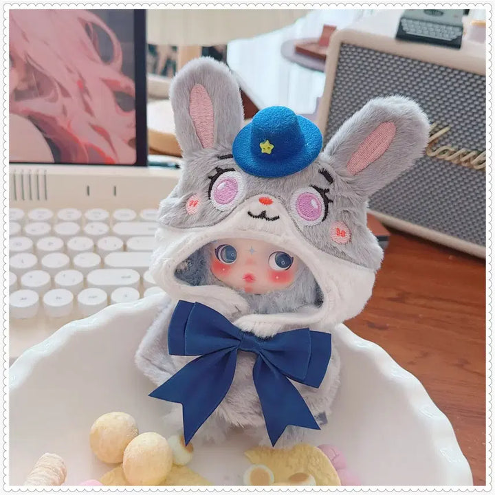 [BUNJANG] 10cm Judy Hopps Zootopia Cape Plush Clothing / 10cm 솜인형 주토피아 주디 케이프 망토 인형옷