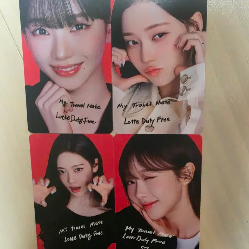 [BUNJANG] Aespa Lotte Duty Free Photocard Bundle Set / 에스파 롯데면세점 포토카드