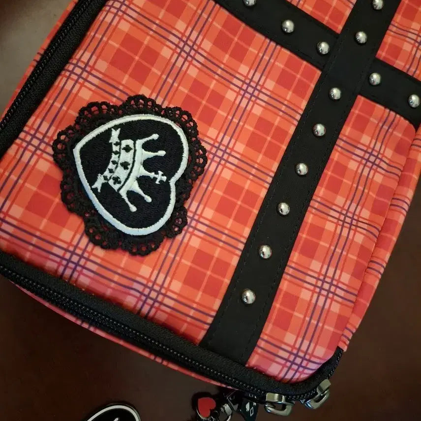 [BUNJANG] Shugo Chara Pouch, Keyring, and Wappen Set / 캐릭캐릭체인지 와디즈 파우치 , 키링, 와펜