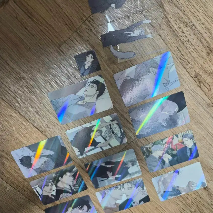 [BUNJANG] B_ON CAFE Waiting For You Photocard Set / 비온카페 너를기다려 포토카드+투명포카+디저트픽