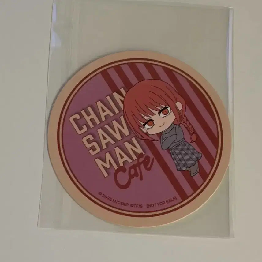 [BUNJANG] Chainsaw Man Makima Collaboration Cafe Special Edition Coaster / 체인소맨 마키마 콜라보 카페 특전 코스터