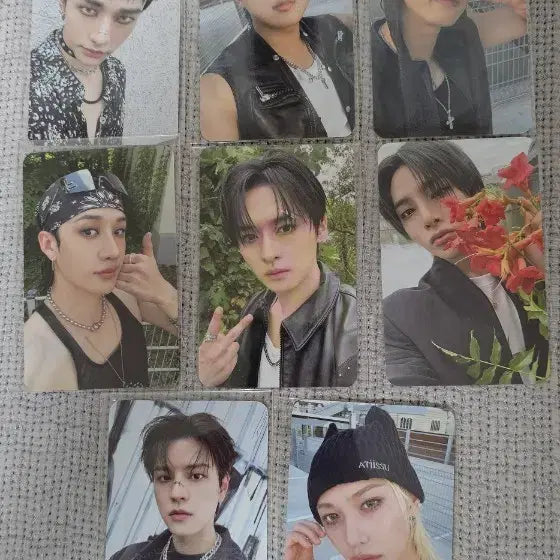 [BUNJANG] Stray Kids 4th Full Album Karma Popup Store Photocard Set / 스트레이키즈 정규4집 카르마 팝업스토어 포카8종 세트