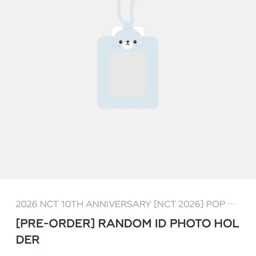 [BUNJANG] NCT 127 Yuta Photocard Holder (Character ID Ver.) / Character ID PHOTO HOLDER ( yuta ver.) nct nct127 유타 증사 홀더