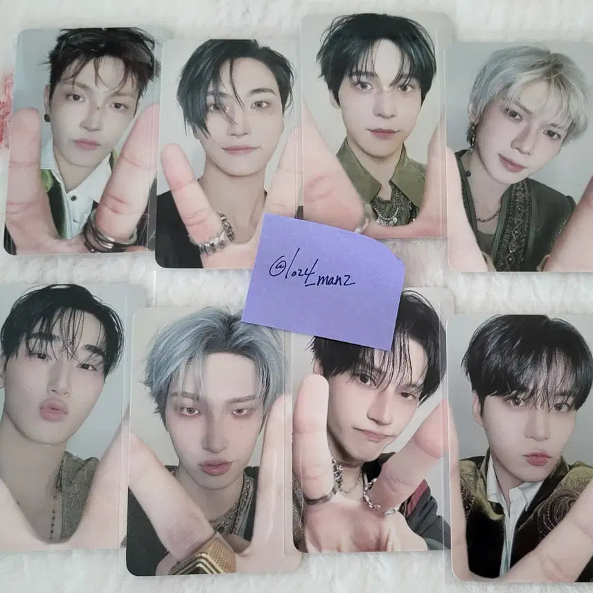 [BUNJANG] ATEEZ GH5 BAD Mini Pouch Photocard Set / ATEEZ GH5 BAD pop-up md mini pouch pc set 에이티즈 팝업 미니 파우치 포카 세트