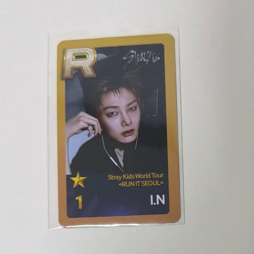 [BUNJANG] Stray Kids I.N Run-It Concert Mission Photocard / 슈스제 런잇 콘서트 미션 아이엔 정인