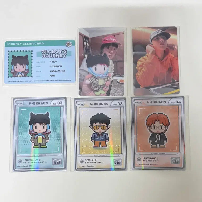 [BUNJANG] G-Dragon Popup POB Bundle Set / 지드래곤 지디 팝업 특전 일괄
