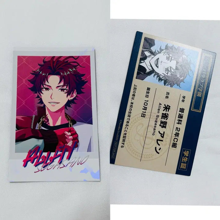 [BUNJANG] Scarface Allen Pararail King of Prism Collaboration Photocard April Fools&
