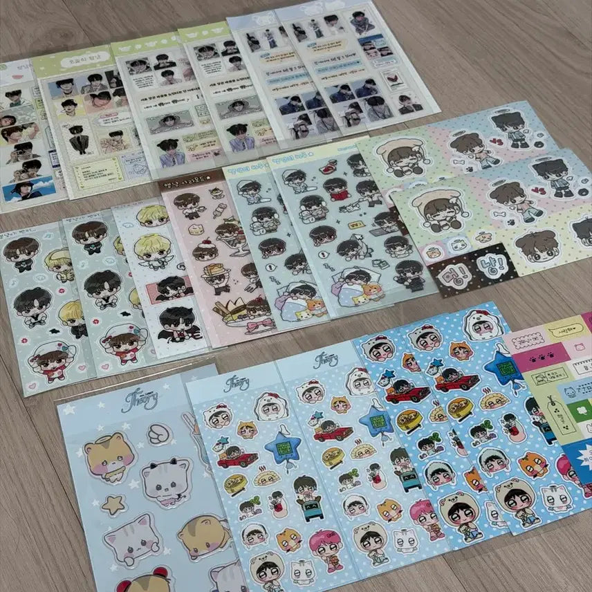 [BUNJANG] Sung Hanbin Tiny Gongdingi Baekmi Sticker Set Zerobaseone / 성한빈 티니 공딩이 백미 + @ 스티커 20장 제베원 제로베이스원