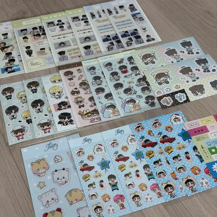 [BUNJANG] Sung Hanbin Tiny Gongdingi Baekmi Sticker Set Zerobaseone / 성한빈 티니 공딩이 백미 + @ 스티커 20장 제베원 제로베이스원