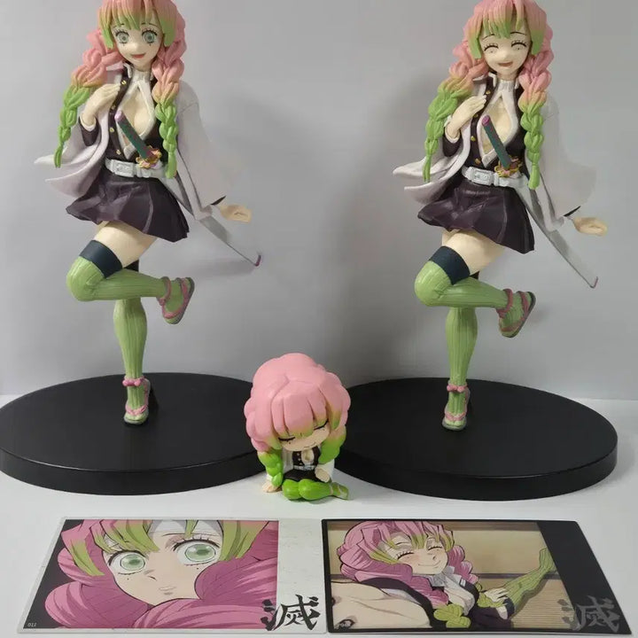 [BUNJANG] Kanroji Mitsuri "Shoulder Bump" Figure Bundle / 귀멸의칼날 미츠리 피규어 미츠리 어깨쿵 굿즈 일괄