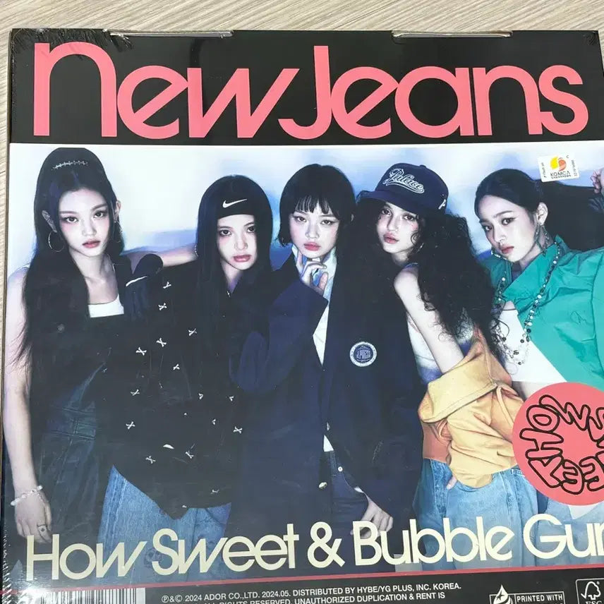[BUNJANG] NewJeans How Sweet &amp; Bubble Gum Album (Sealed) / 뉴진스 미개봉 단체 앨범 how sweet&amp;bubble gum