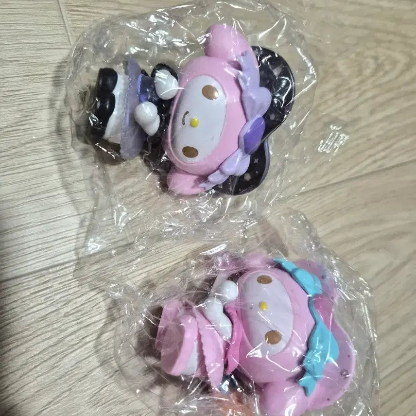 [BUNJANG] My Melody Wizard &amp; Kuromi Wizard Figure Bundle Set / 마법사 마이멜로디 쿠로미 피규어