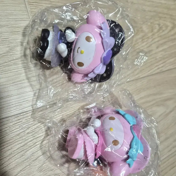 [BUNJANG] My Melody Wizard &amp; Kuromi Wizard Figure Bundle Set / 마법사 마이멜로디 쿠로미 피규어