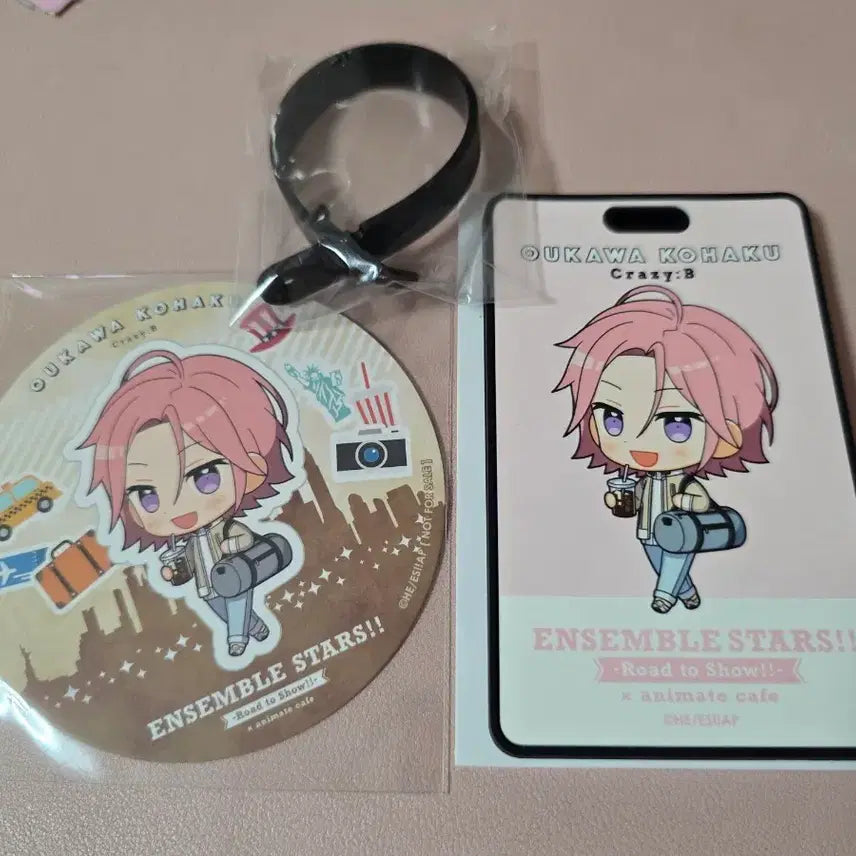 [BUNJANG] Ensemble Stars Kohaku Luggage Tag / 앙스타 코하쿠 로드투쇼 러기지택