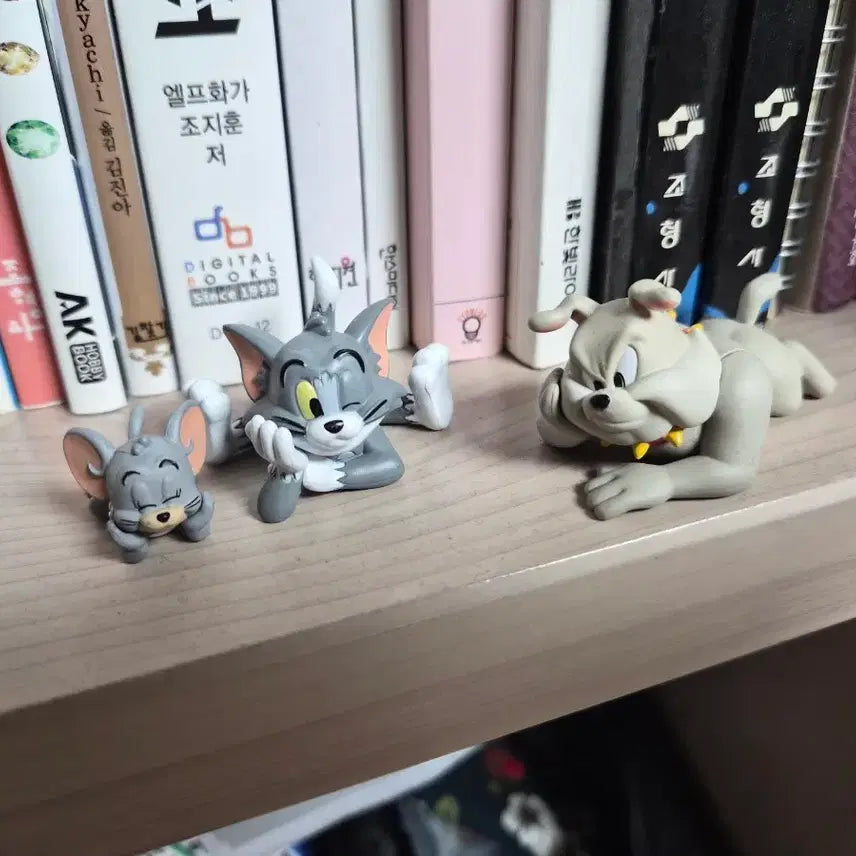 [BUNJANG] Tom and Jerry Spike Figure Set / 톰과제리 피규어