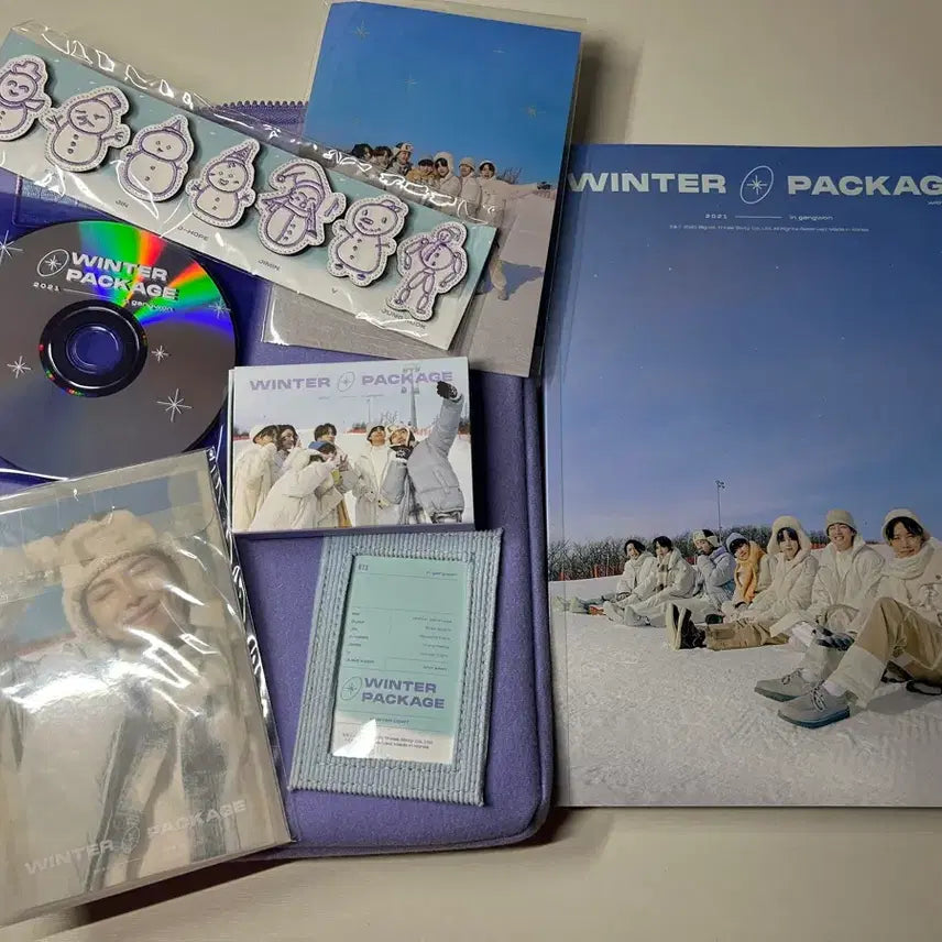 [BUNJANG] BTS 2021 Winter Package Full Package Photocard (Jimin) and Film (J-Hope) / 방탄bts 2021 윈터패키지 풀패키지로 판매합니다(포카,필름0)