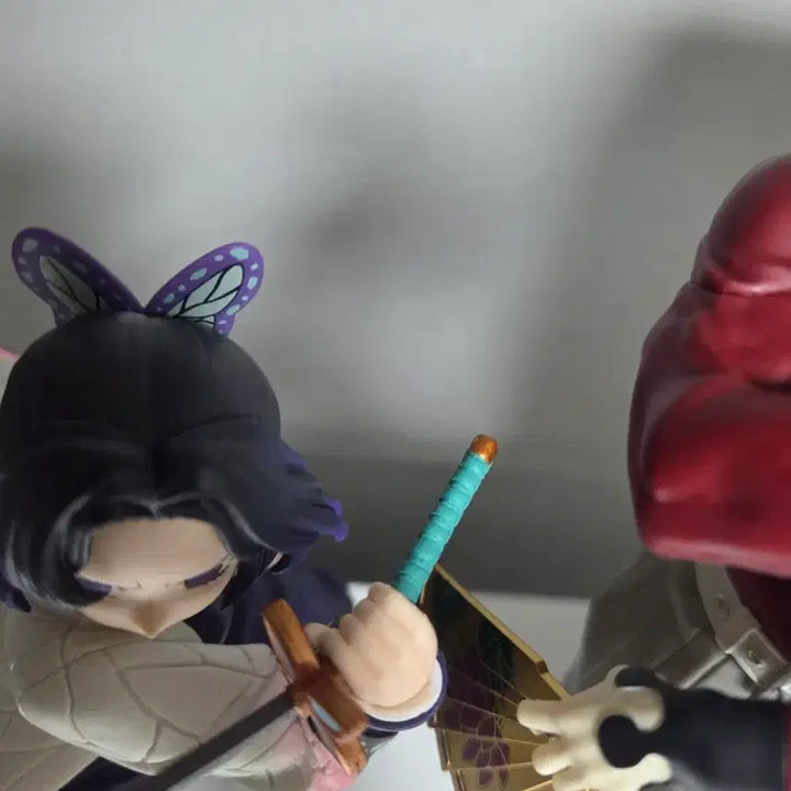 [BUNJANG] Demon Slayer Shinobu &amp; Douma Prize Figures Bundle / 귀멸의칼날 시노부,도우마 경품 피규어 일괄 급처