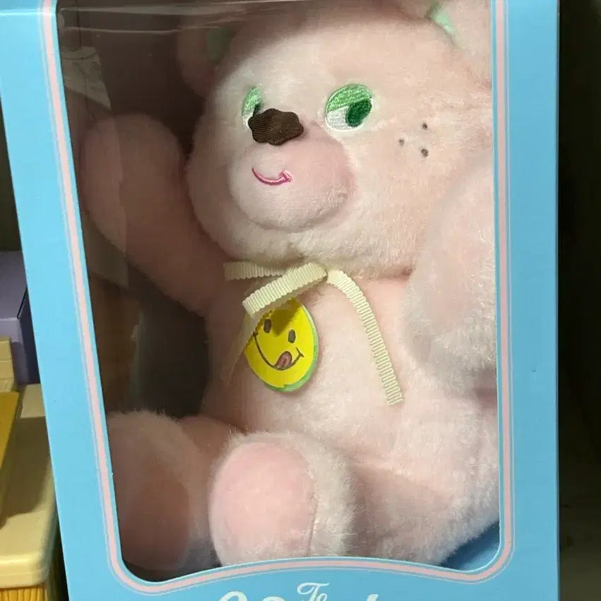 [BUNJANG] Itzy 2023 Fanmeeting Knotted Bear Plush (Pink) - Sealed / (미개봉) Itzy 있지 2023 팬미팅 노티드 곰인형 핑크