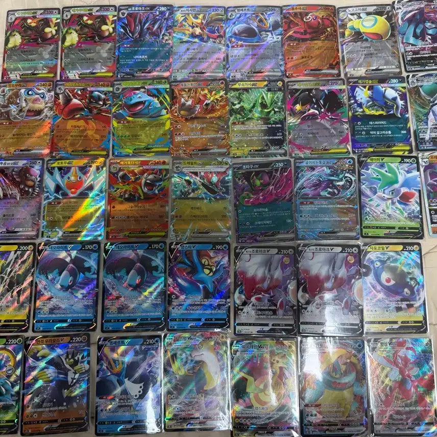 [BUNJANG] Pokemon Cards RR RRR Bundle Set / 포켓몬카드 rr,rrr 일괄 판매합니다