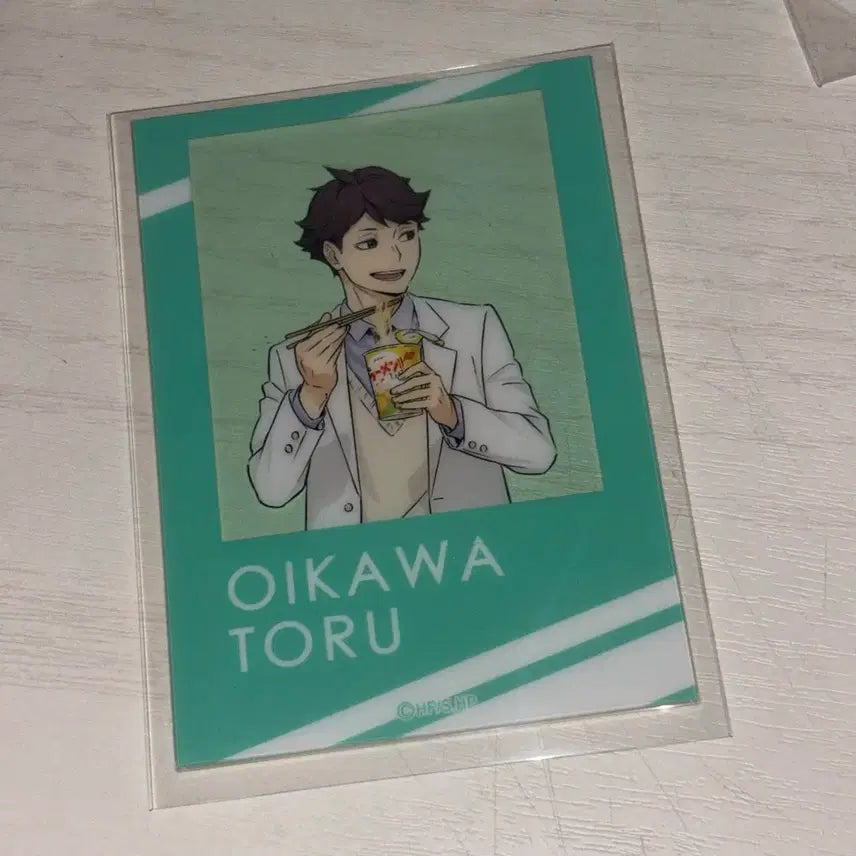 [BUNJANG] Haikyuu!! Tsutaya HAFUHAFU Pop-up Oikawa Toru Acrylic Card / 하이큐 츠타야 하후하후 팝업 오이카와 토오루 아크릴 카드