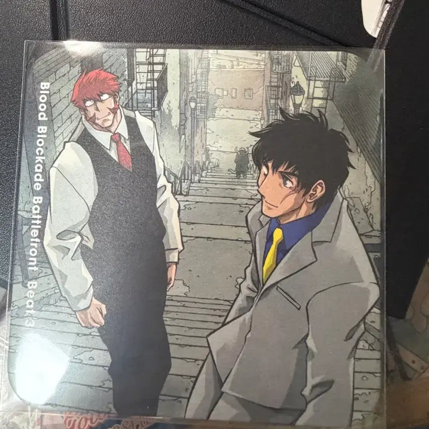 [BUNJANG] Jump Shop Coaster (Blood Blockade Battlefront: Klaus &amp; Steven) / SQ점프샵 코스터((혈계전선 크라우스&amp;스티븐