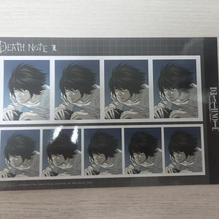 [BUNJANG] Death Note L Photo Set Collaboration Cafe Exclusive / 데스노트 콜라보카페 특전 L증사