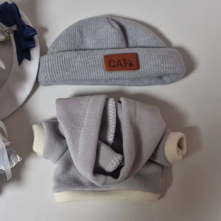 [BUNJANG] Demutjuyeong 10cm Cotton Doll Bundle Set with Wooble Baekya and Beanie Hoodie / 일괄) 데못죽 청려 10cm 소복 솜인형+우블 백야+비니 후드티 세트