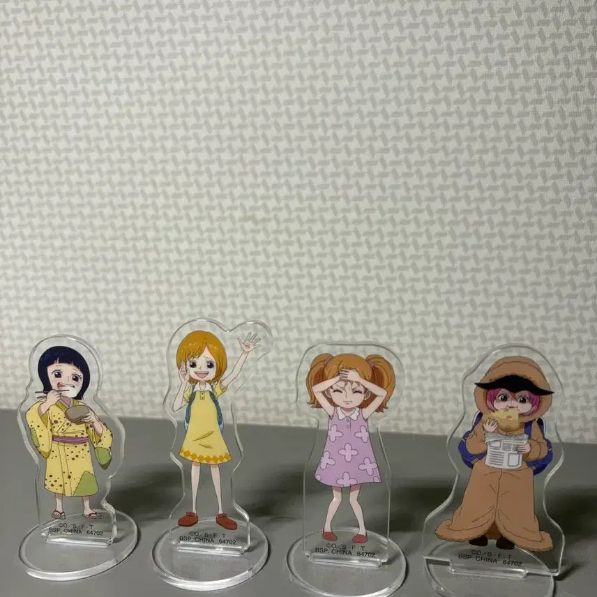 [BUNJANG] One Piece Acrylic Stand Set (4 Types) / 원피스 아크릴 스탠드 4종