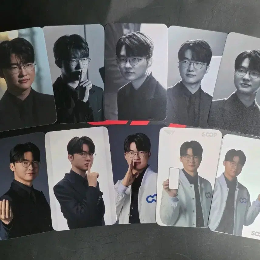 [BUNJANG] SOOP Faker Bundle Set Photocard / SOOP 페이커 포토카드 10장 일괄