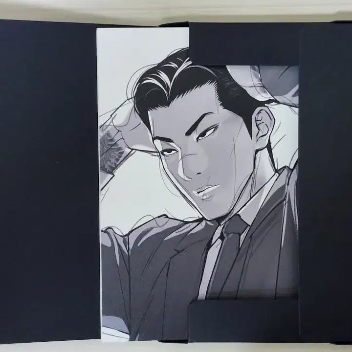 [BUNJANG] Lookism Character Sketch Postcard Book (12 Types) / 외지주 종건잡기 캐릭터 12종 스케치 엽서북