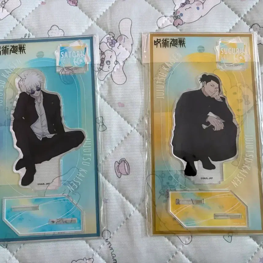 [BUNJANG] Gojo Satoru &amp; Geto Suguru Loft Acrylic Stand Set / 고죠 게토 로프트 아크릴 판매합니당