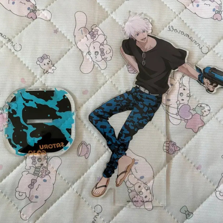 [BUNJANG] Jujutsu Kaisen Satoru Gojo Water Gun Big Acrylic Stand / 주술회전 고죠 세가 물총 빅아크릴 판매합니다!