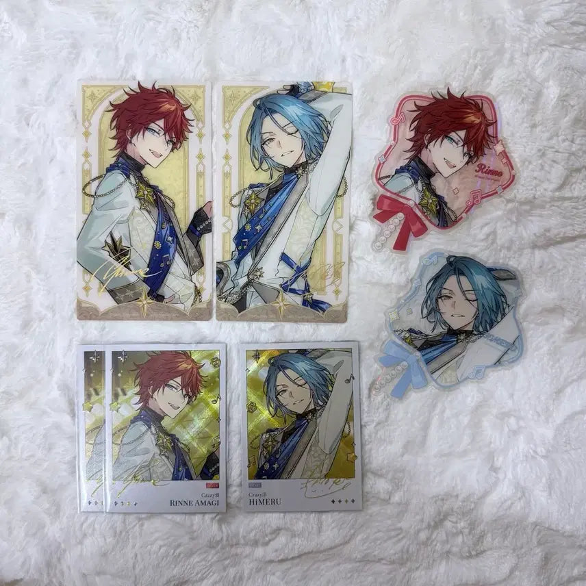 [BUNJANG] Ensemble Stars! Movic Collaboration Spotlight on Stage Polaroid Dream Theme Clear Card Crazy:B Amagi Rinne Himéru / 앙스타 모펀 콜라보 팝업 스포트라이트 온 스테이지 폴라로이드 드림 테마 클리어 카드 크레이지비 크비 아마기 린네 히메루
