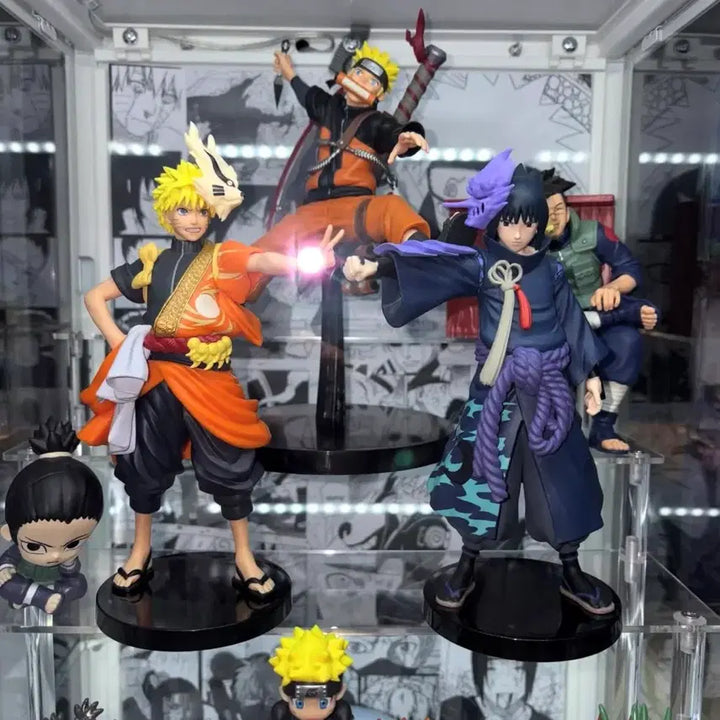 [BUNJANG] Naruto 20th Anniversary Figure &amp; Uchiha Sasuke Set / (세트) 나루토 20주년 피규어 &amp; 우치하 사스케