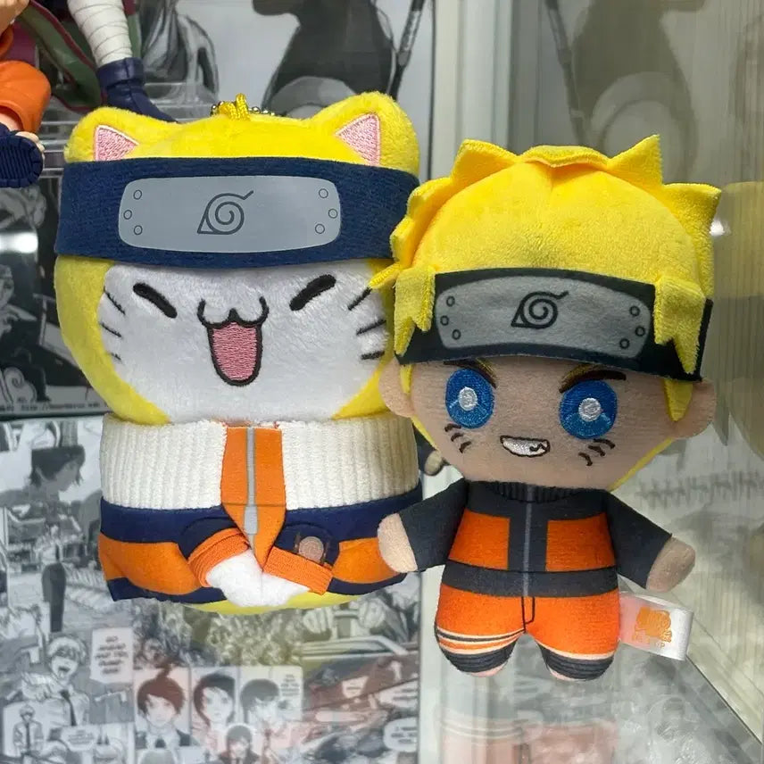[BUNJANG] Naruto Nyaruto Chibi Nui Plush Set / (일괄) 나루토 냐루토 치비누이 누이 인형