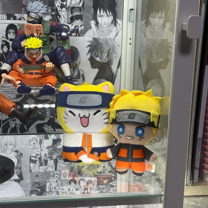 [BUNJANG] Naruto Nyaruto Chibi Nui Plush Set / (일괄) 나루토 냐루토 치비누이 누이 인형