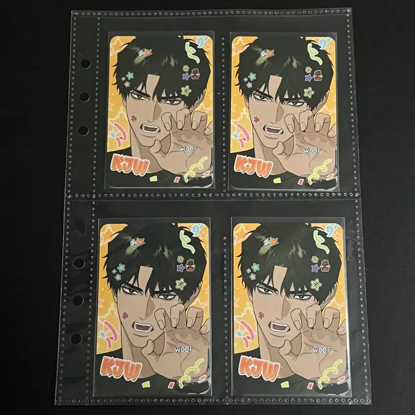 [BUNJANG] YeojiSaji Jiwoong Special Collection Photocard Bundle Set / 역지사지 지욱 스페셜 컬렉션 포토카드 포카 4장 일괄