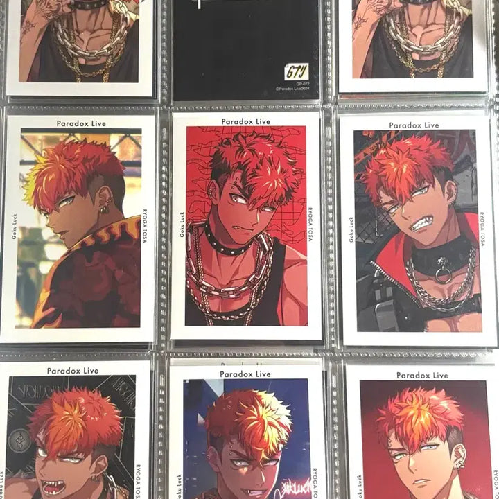 [BUNJANG] Paradox Live Ryoga J-F Fuku-Roku Photocard Bundle Set / 파라라이 파라독스라이브 료가 지프리 고쿠락