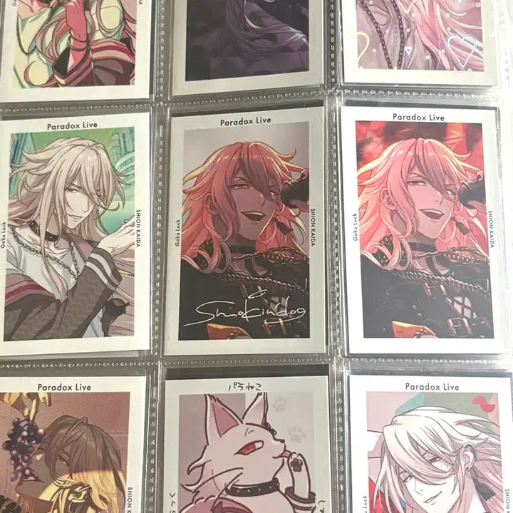[BUNJANG] Paradox Live Zion JiFrei Gokurak Bundle Set / 파라라이 파라독스라이브 시온 지프리 고쿠락